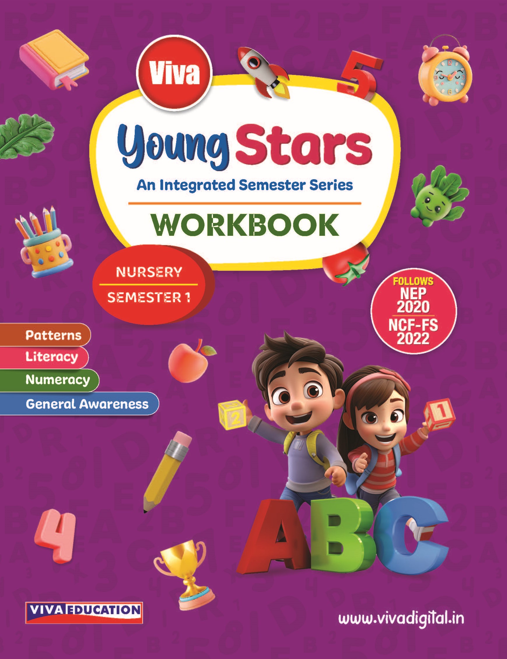 Young Stars: Nursery, Workbook Semester 1