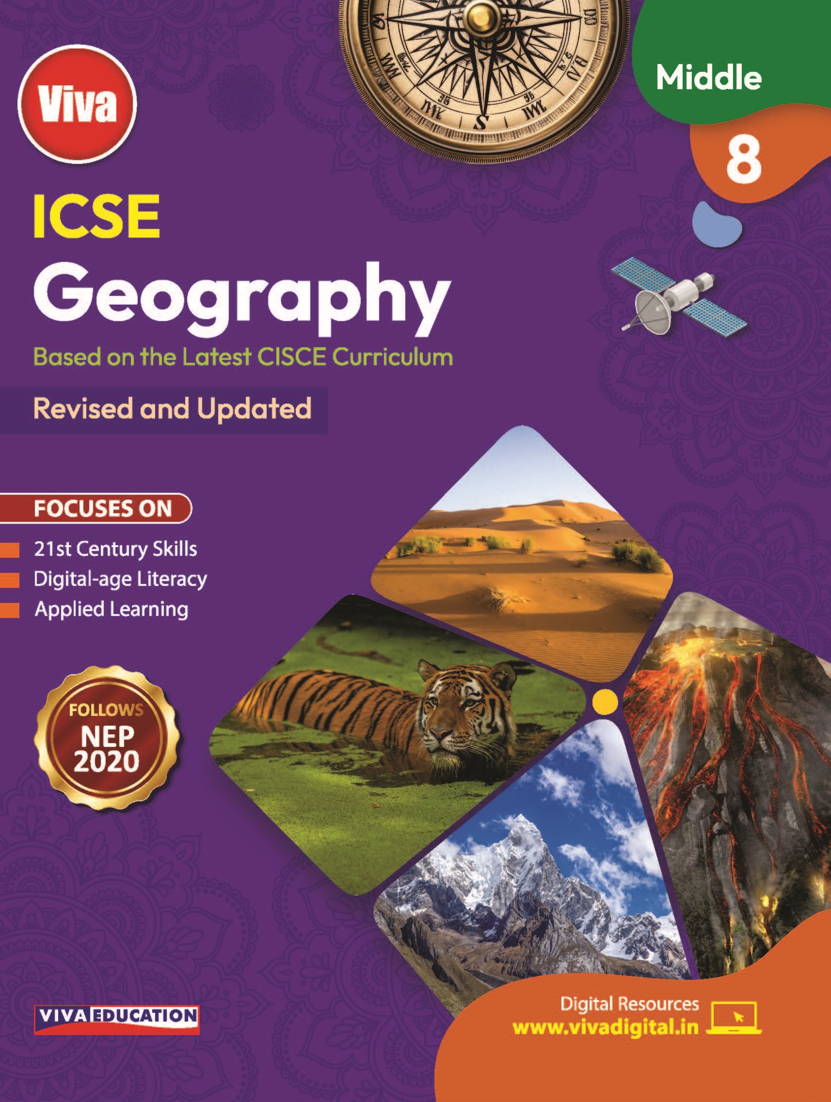 ICSE Geography, 2025 Edition - Book 8