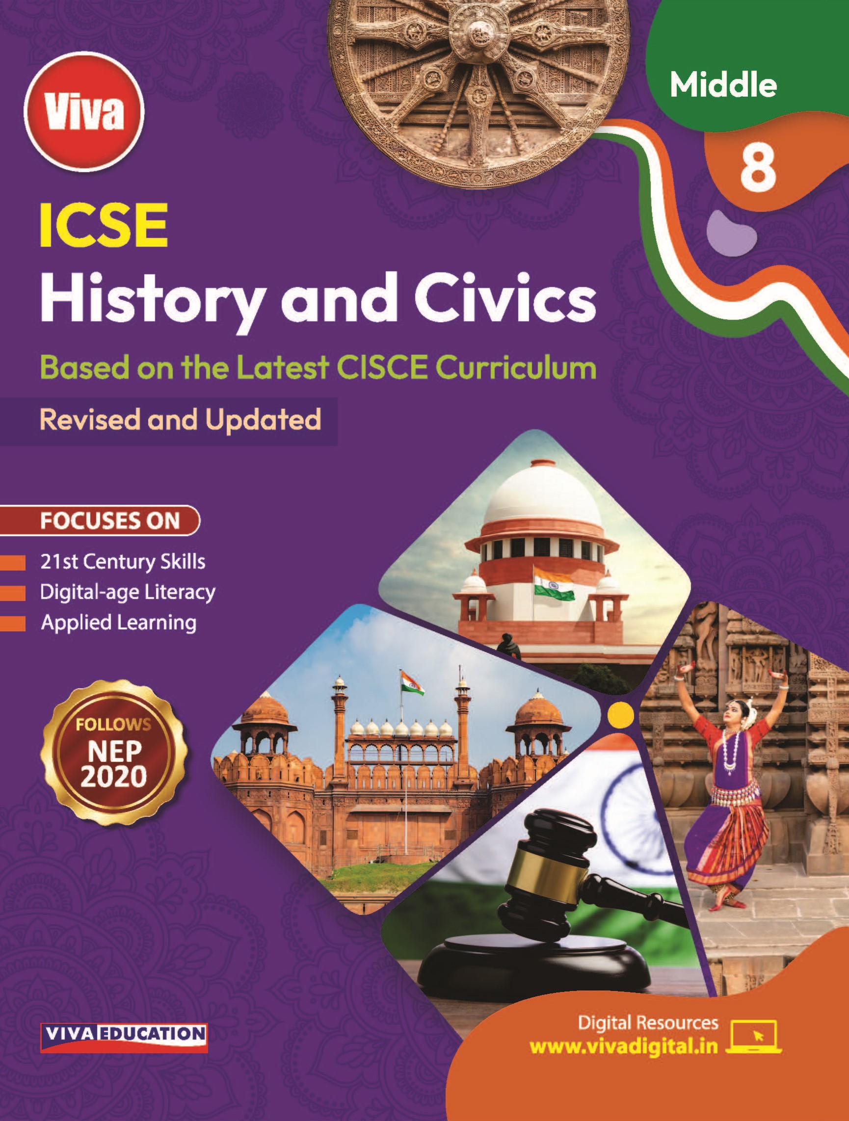 ICSE History And Civics, 2025 Edition - Book 8 (Revised & Updated)