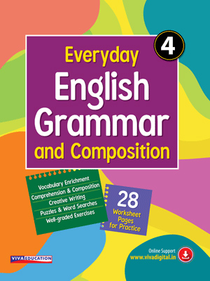 everyday english grammar and composition viva education class 4