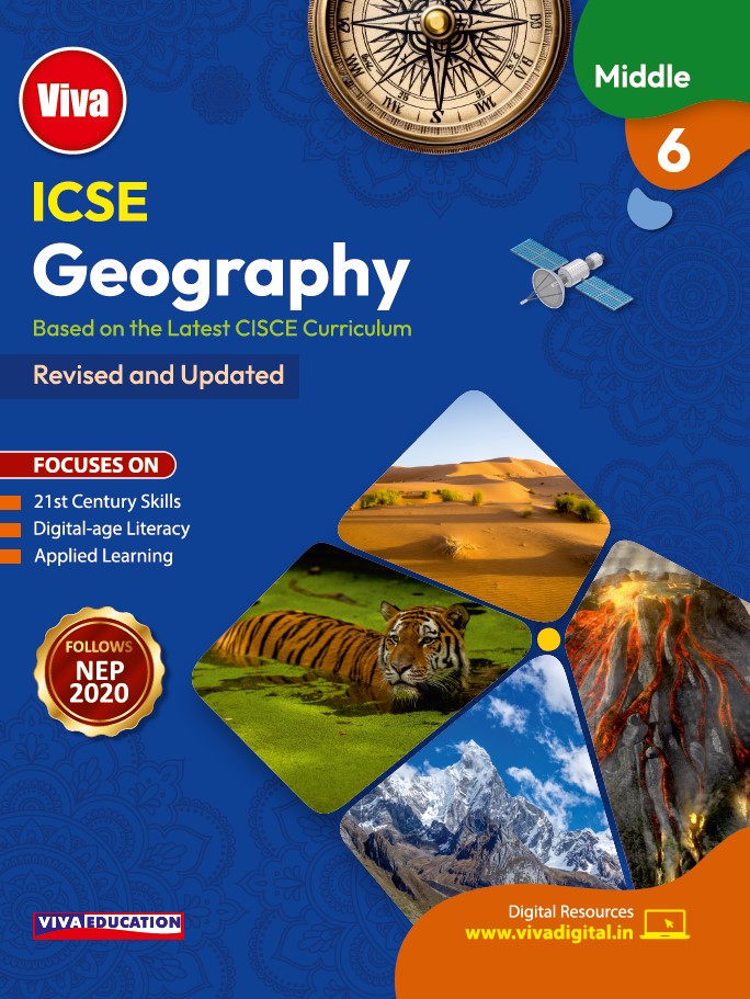 ICSE Geography, 2025 Edition - Book 6