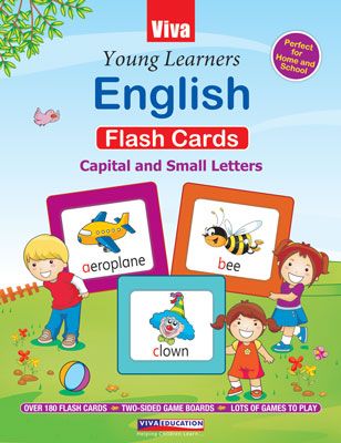 Young Learners English - Flash Cards (Capital and Small Letters)