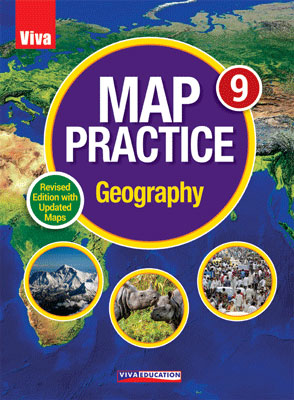 Map Practice Geography - Class 9