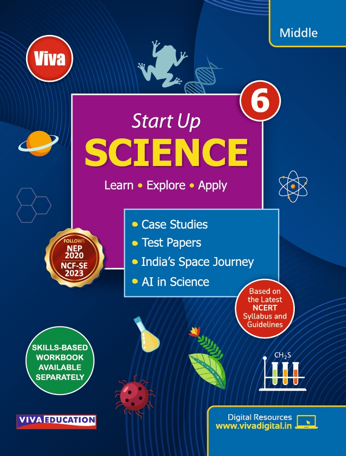 Start Up Science With Rationalised Syllabus, 2025 Edition - Book 6