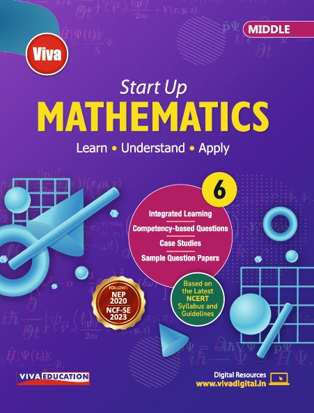 Start Up Mathematics With Rationalised Syllabus, 2025 Edition - Book 6