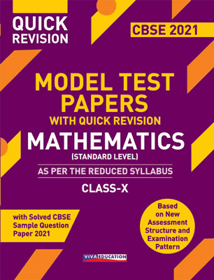 Model Test Papers With Quick Revision - Mathematics For Class X